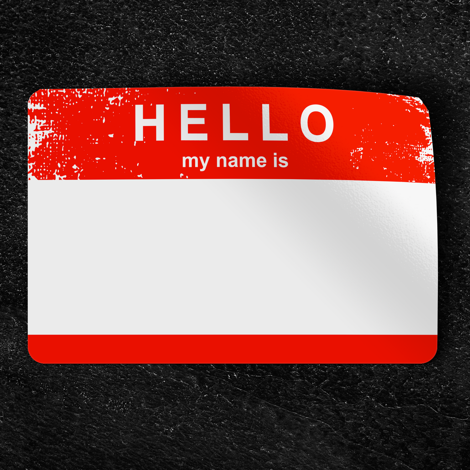 StreetSticker: Hello my name is Sticker Banner